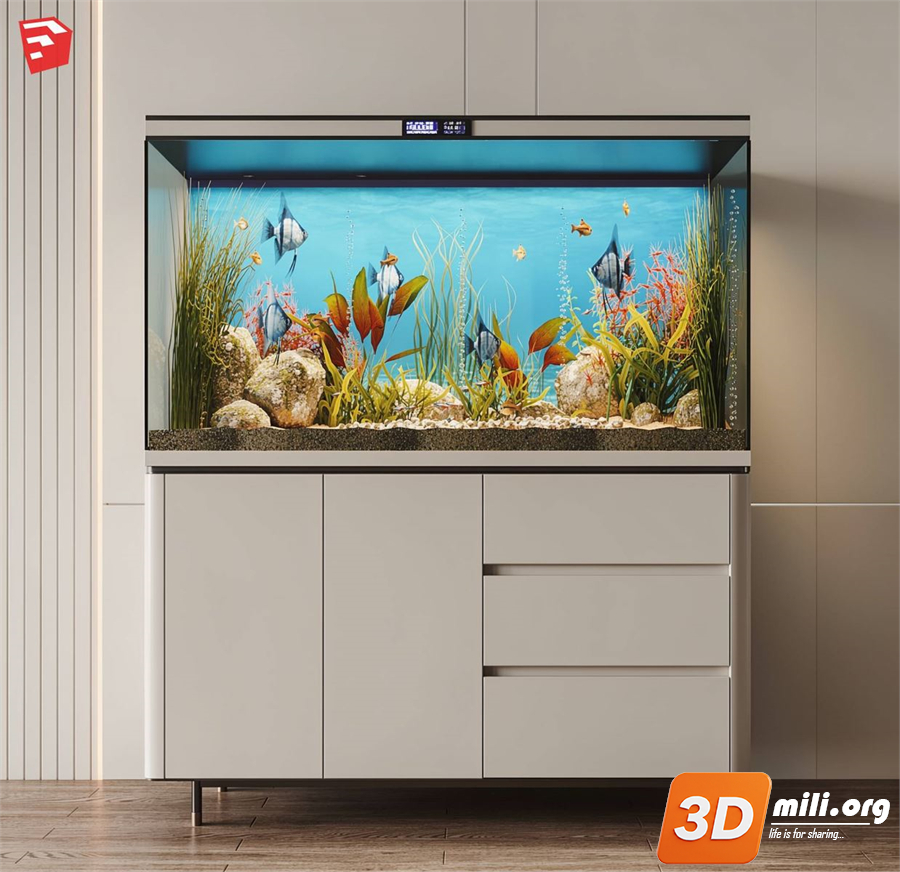 Aquarium Skp Files 